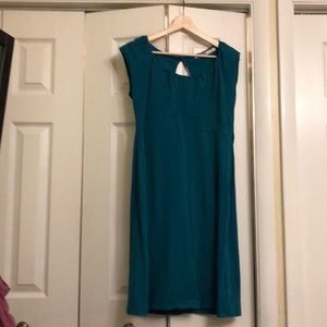 Athleta Medium Teal Jersey Dress